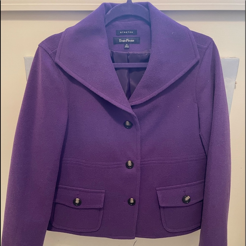Evan-Picone Blazer - Purple